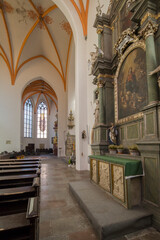 Fototapeta na wymiar Church of St. Matthias the Apostle in Wroclaw. Poland.