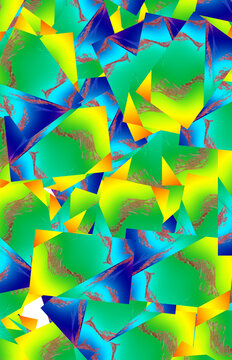 3d rendering creative gradient pattern colorful design futuristic illustration