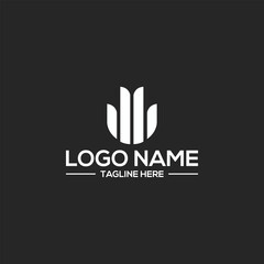Financial company logo Investment designs