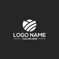 Financial company logo Investment designs