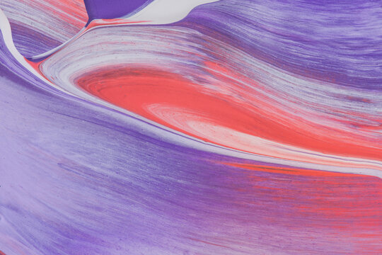 Abstract Purple Pink Pastel Fluid Texture Wave Background