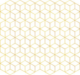 Gold Ornament pattern seamless background