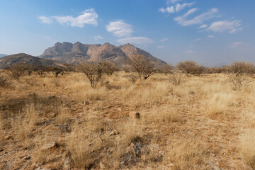 epic hohenstein mountain in erongo Namibia