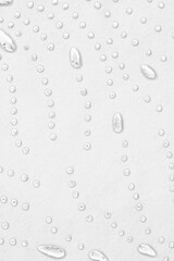 Fototapeta na wymiar Gray splatter drops and swirl abstract background