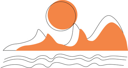 Line drawing or Line art