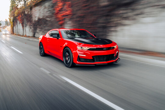 Seattle, WA, USA
Feb 7, 2023
Red Camaro SS 1LE