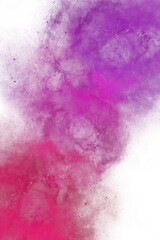 Fototapeta premium Abstract Gradient Blue Pink Nebula Cloud Backdrop