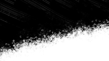 空模様　漫画　効果　背景　モノクロ