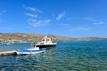 Fischereihafen Elounda, Agios Nikolaos, Kreta