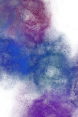 Abstract Gradient Blue Pink Nebula Cloud Backdrop