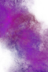 Abstract Gradient Blue Pink Nebula Cloud Backdrop