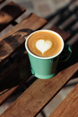 Specialty coffee with plant-based milk