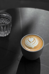 Specialty coffee with plant-based milk