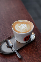 Specialty coffee with plant-based milk