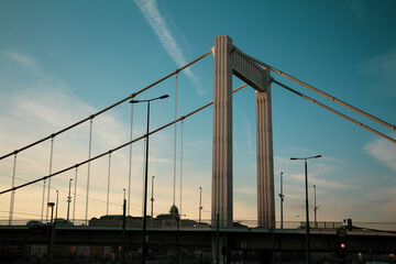 The Elizabeth Bridge in Budapest