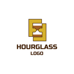 Letter F Hourglass Logo, Suitable for all your business related to it.