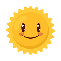 cute sun kawaii