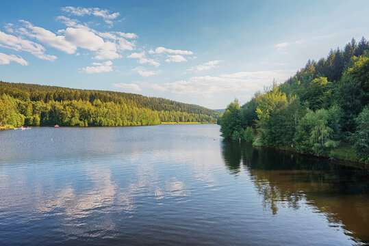 Talsperre Falkenstein in Vogtland Sachsen