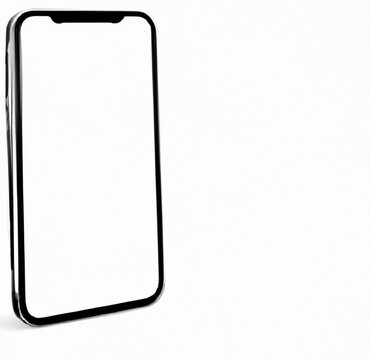 Celular em branco - Recursos Gr&aacute;ficos