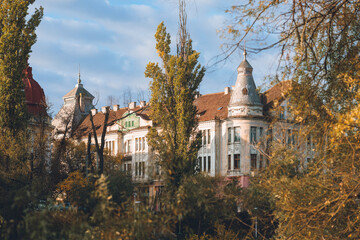 Travel to Oradea, Romania. Admire iconic monuments of Oradea, from historic statues to modern sculptures. Explore the breathtaking landscapes of Oradea, from rolling hills to tranquil rivers and parks