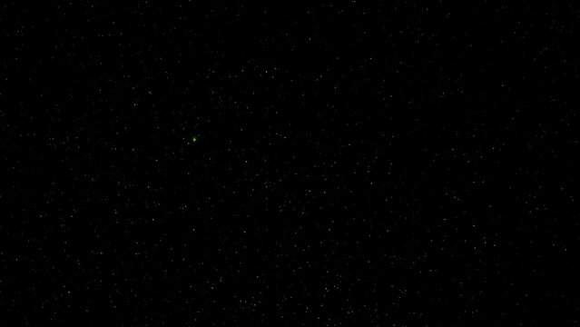 On February 1-2, 2023 the rare green comet C/2022 E3 (ZTF) made its closest approach to earth. This comet timelapse video was taken in the early hours of 2-2 near Ashland Oregon