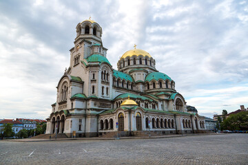 Fototapeta na wymiar Alexander Nevski Cathedral in Sofia