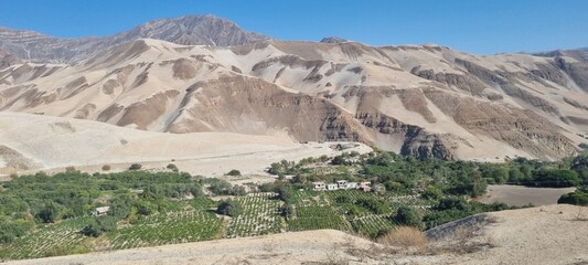 view of the mountains