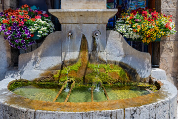 Provence fountain