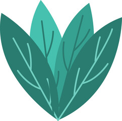 Green leaf illustration
