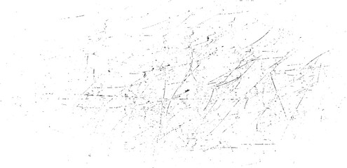 Scratched Grunge Urban Background Texture Vector. Dust Overlay Distress Grainy Grungy Effect. Distressed Backdrop Vector Illustration. Isolated Black on White Background. EPS 10.
