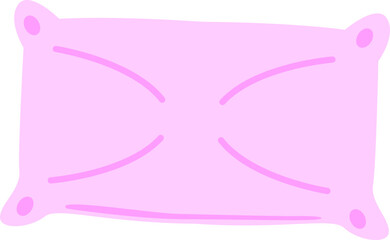 Purple pillow comfort