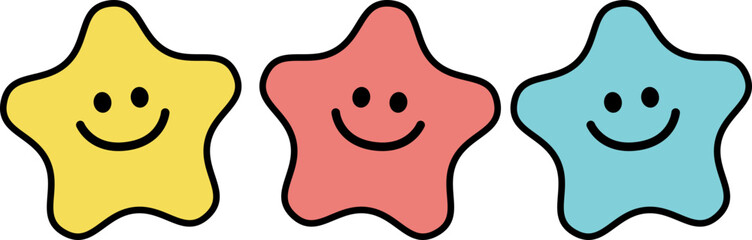 Little star smile emoticon