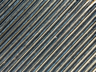 Spargelfelder mit schwarzer Folie