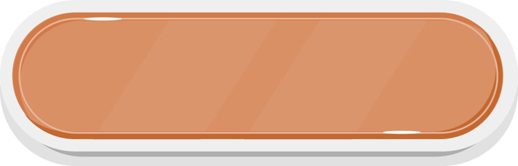 Obraz premium Brown glasses button game