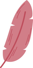 Red feather icon