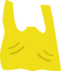 Plastic bag illustration