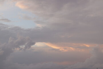 Naklejka na ściany i meble Céu com Nuvens / Sky / Cloud
