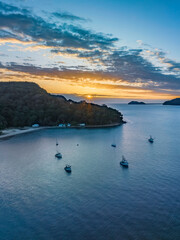Sunrise views over the seaside village of Patonga