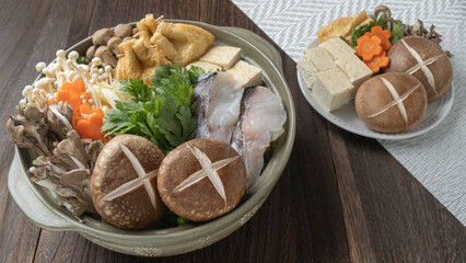 Fototapeta na wymiar 日本の鍋料理　イメージ