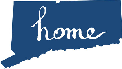 connecticut state home sign - PNG image with transparent background