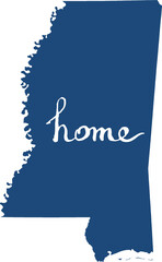 mississippi state home sign - PNG image with transparent background
