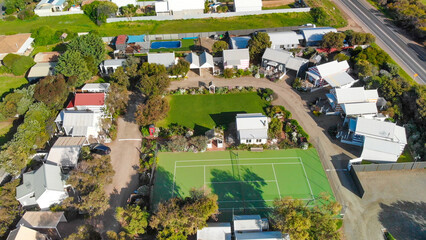 Middleton homes aerial view, South Australia
