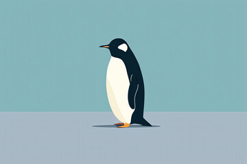 penguin made with Generative AI.	
