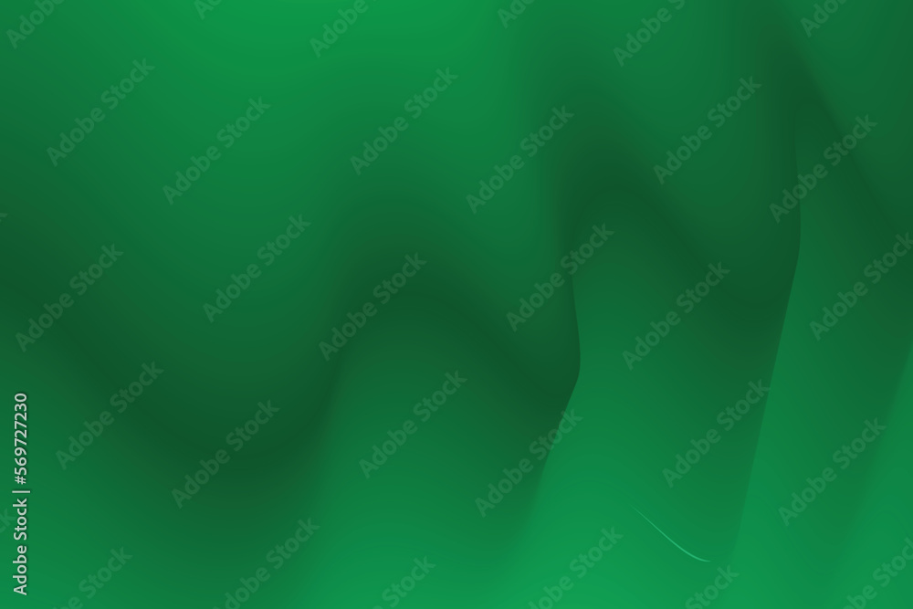 Poster green gradient wave abstract background. modern graphic for landing page and computer desktop backgr