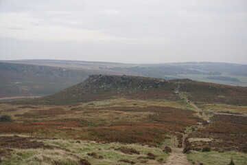 Fototapeta na wymiar Landscape View from the Hill