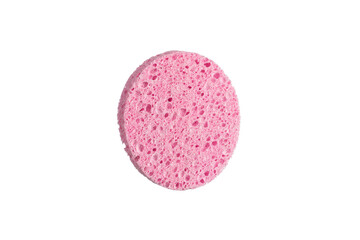 Makeup sponge on a white background.
Cosmetic sponges. Beauty blender.