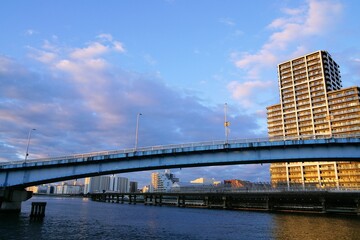 京浜運河の風景
