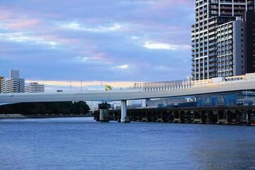 京浜運河の風景