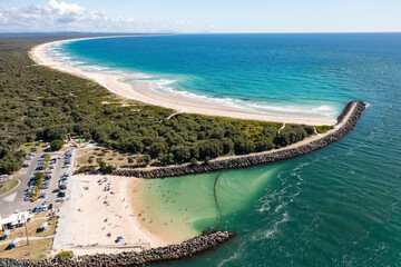 Aerial view of Forster Tuncurry in New South Wales