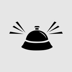 Hotel Call Bell flat vector icon. trendy style illustration on white background..eps